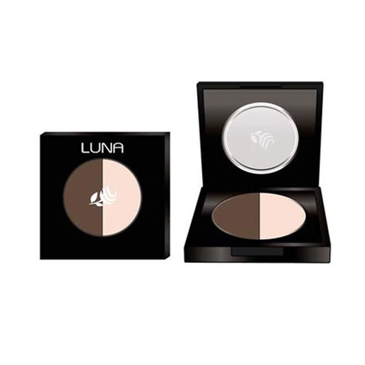 Luna 3D Eye Brow Powder Make up Brown No.2