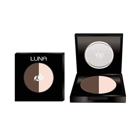 Luna 3D Eye Brow Powder Make up Gray Brown No.3