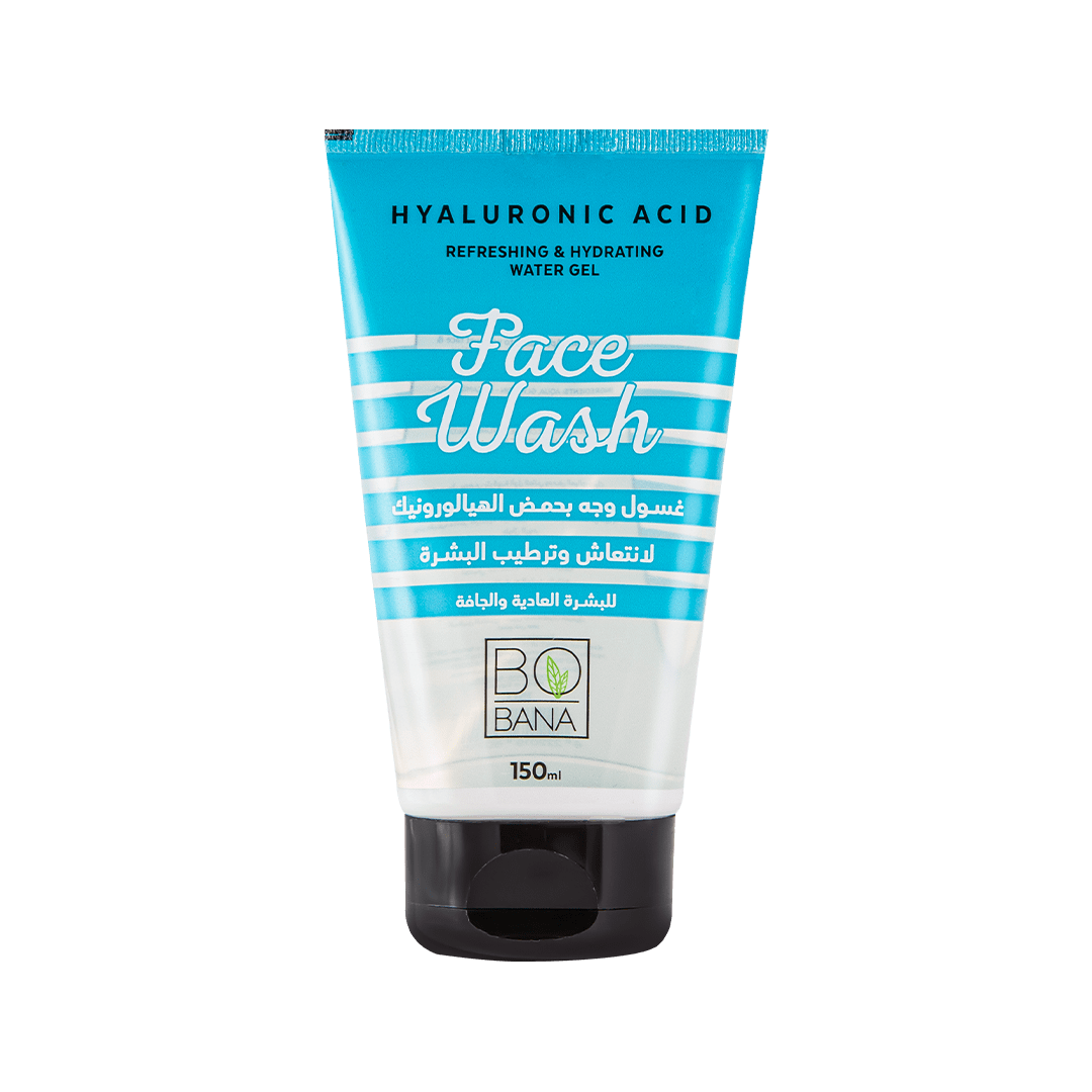 BoBana Face Wash Hyaluronic Acid Hydrating Water Gel 150ml Miniso Egypt