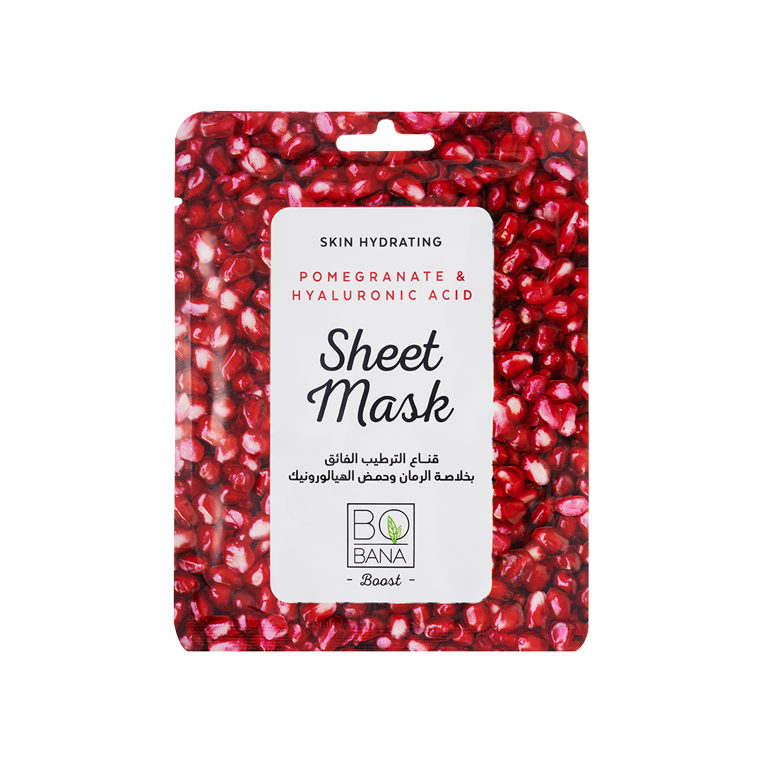 BoBana Sheet Mask Pomegrante