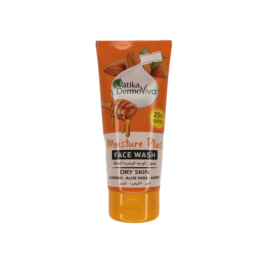 Vatika DermoViva Moisture Plus Face Wash (Orange) 150 ML