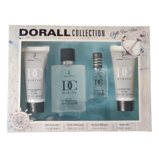 DC Marine 4 items set Gift for Him for women 100 ml