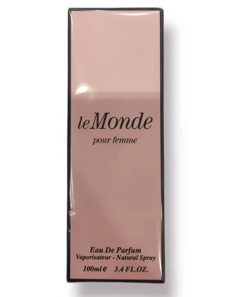 Eau De Parfume LE Monde pour femme 100 ML