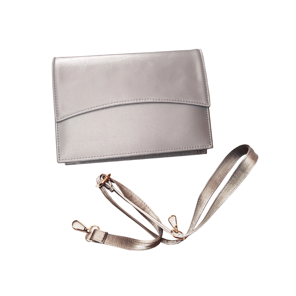 Shoulder Bag -Silver 01