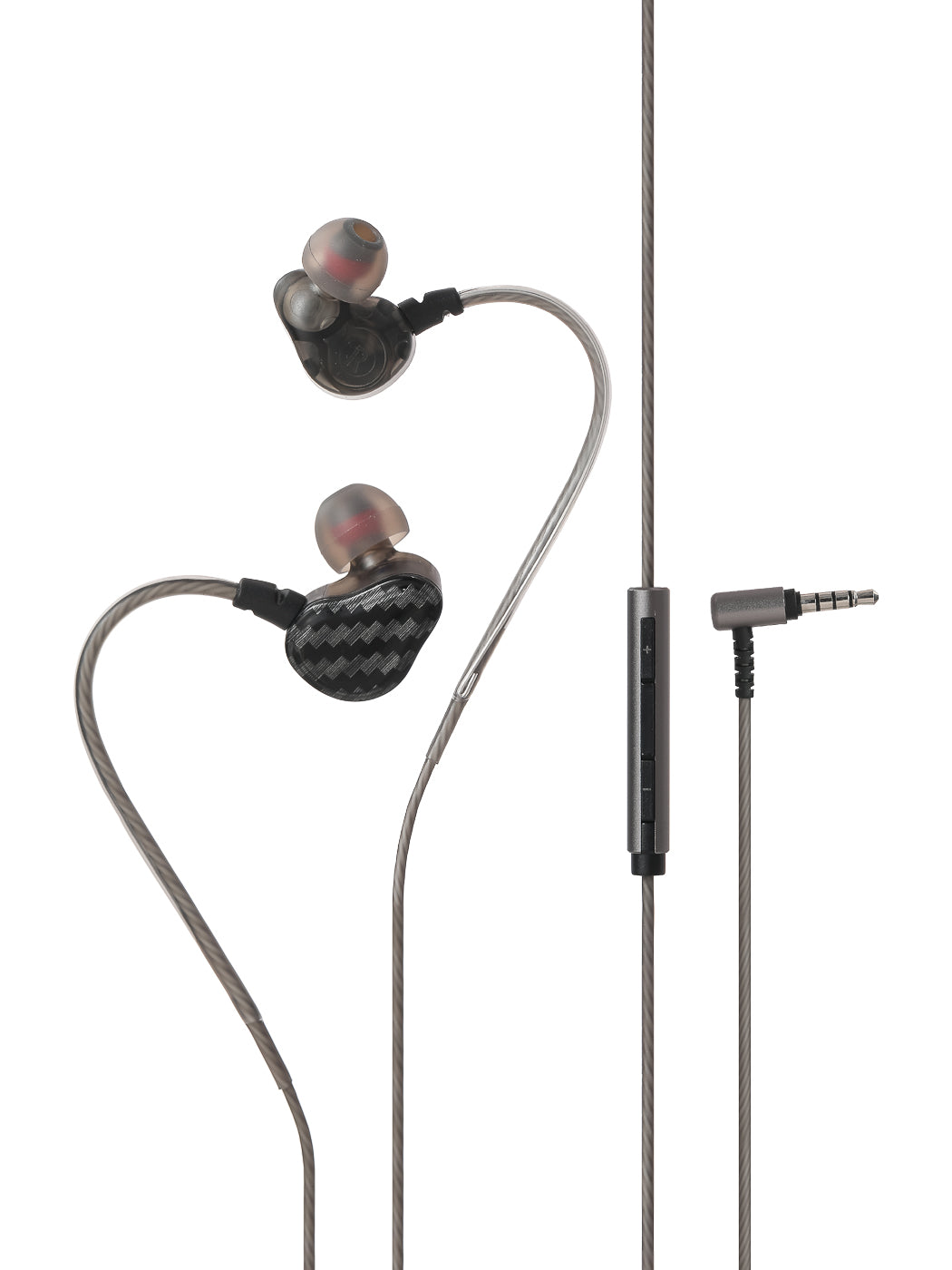 Oblique In-ear Earphones Model: F035(Black)