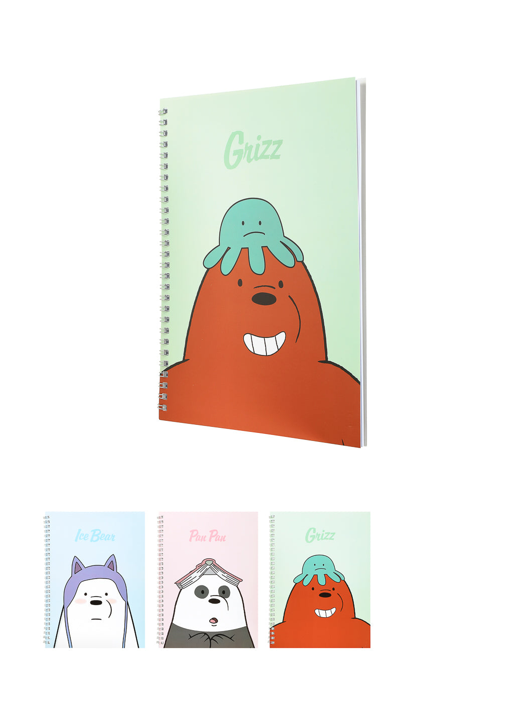 We Bare Bears-Wirebound Book(Large)