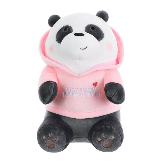 We Bare Bears Plush Toy With Hoodie(Panda)