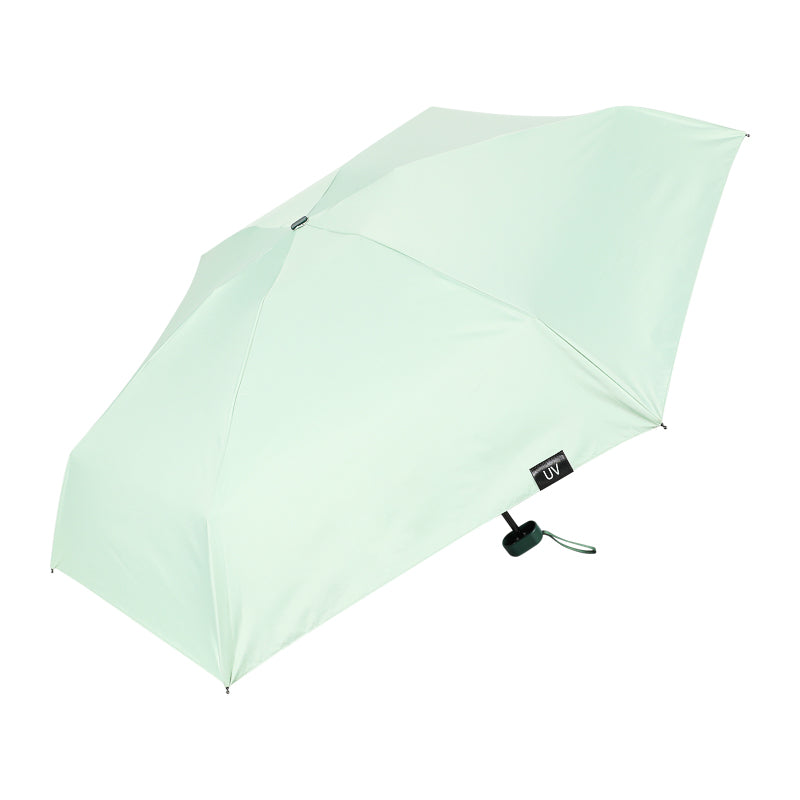 Pocket Sunscreen Umbrella with Flat Ribs(Green)