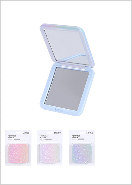Mermaid Square Compact Mirror - Random Colour