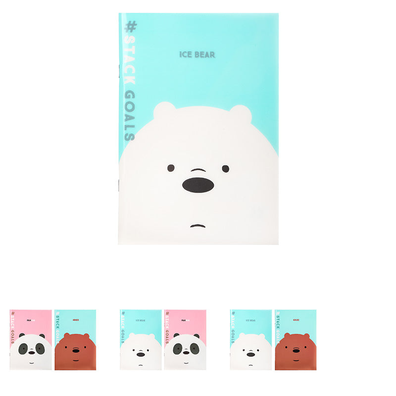 We Bare Bears- Memo Book 40 Pages (2 Pack)