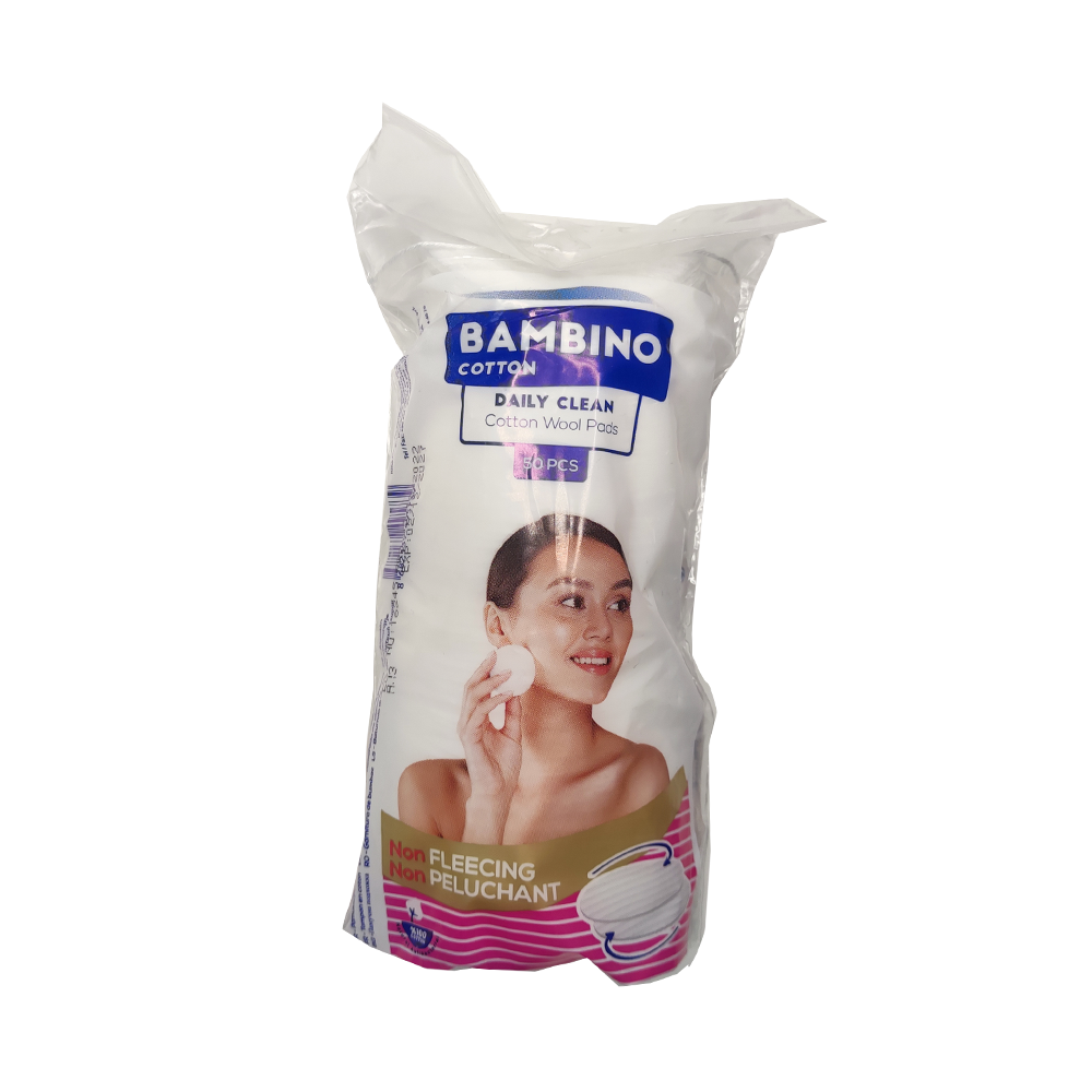 Bambino Cotton Daily clean cotton pads 50 Pcs